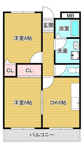 廣谷ビルの間取り