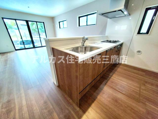 調布市深大寺東町６丁目 中央線 吉祥寺駅 新築戸建のキッチン