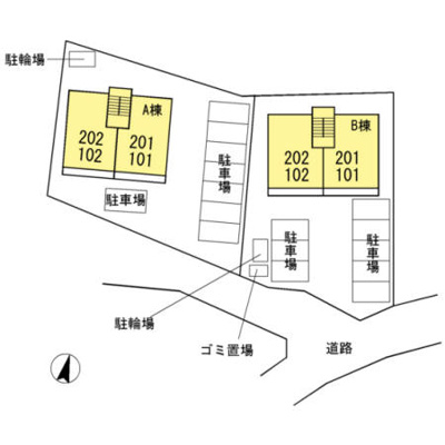 【区画図】 | LINDENBAUM A棟