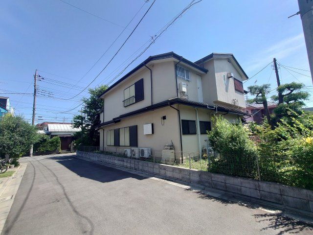 国分寺市内藤２丁目・売地の前面道路含む現地写真|現地（北東側より撮影）