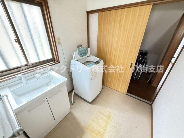 成田市三里塚　中古戸建の独立洗面台|グループホーム仕様