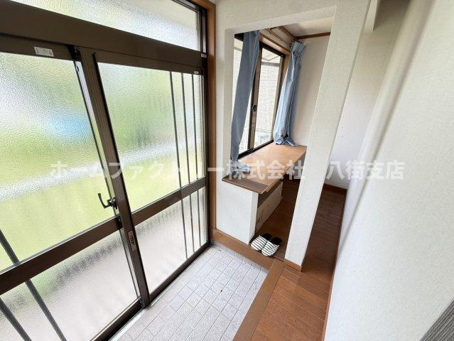 成田市三里塚　中古戸建の玄関|グループホーム仕様