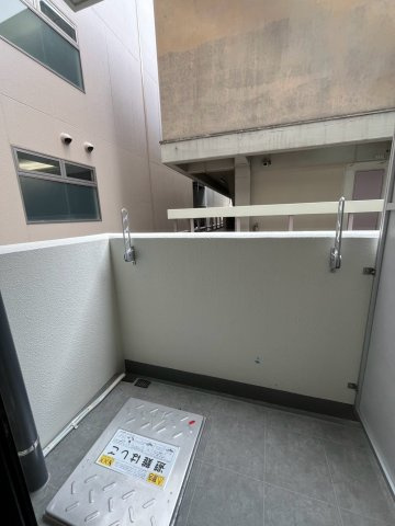 コンフォリア・リヴ南森町Ⅱのバルコニー