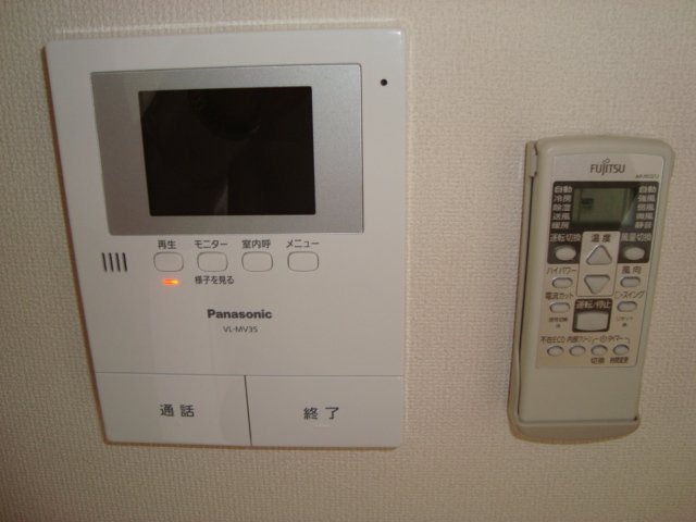 ベル・ブランシュのセキュリティ|カメラ付インターホン