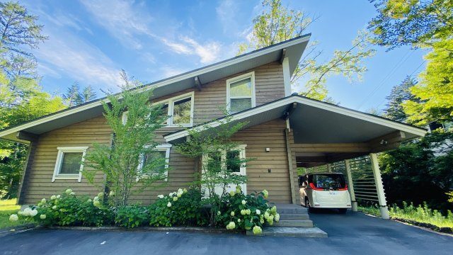 南軽井沢 南原エリアの中古物件の外観