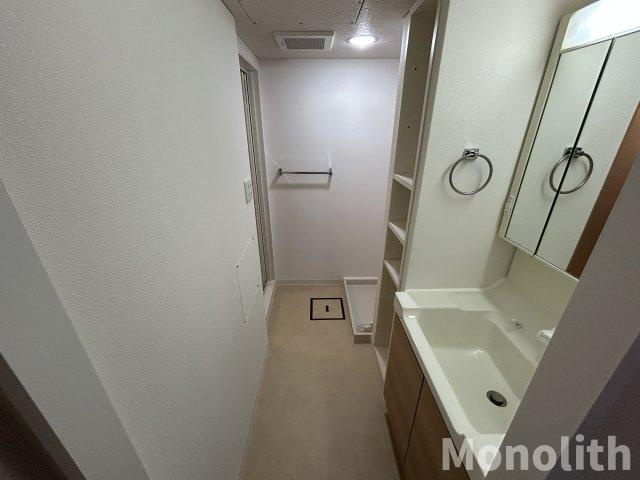 泉北城山台２丁14号棟の洗面所