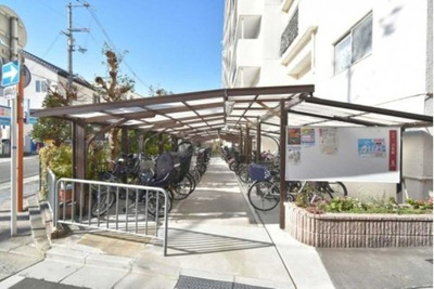 【駐輪場】 | メゾン枚方リバーサイド