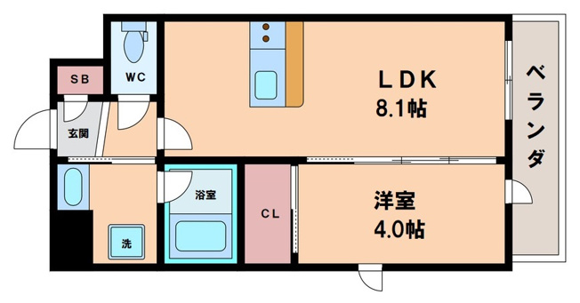 【間取り】 | エステムコート谷町九丁目