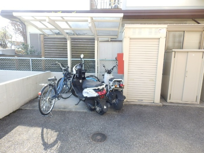 シャルマンのその他共用部分|駐輪場