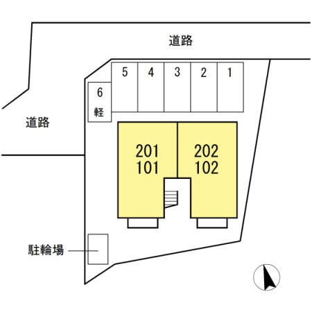 シャルマンの区画図