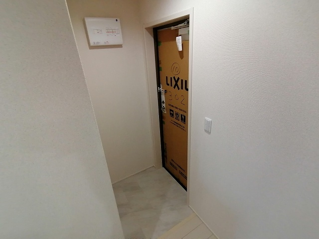 神戸市兵庫区中道通４丁目のアパートの玄関|玄関