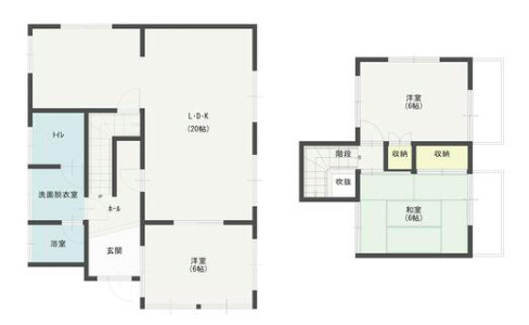 中村4丁目　中古戸建の間取り