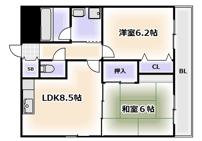 【間取り】 | イルプリモ桜川