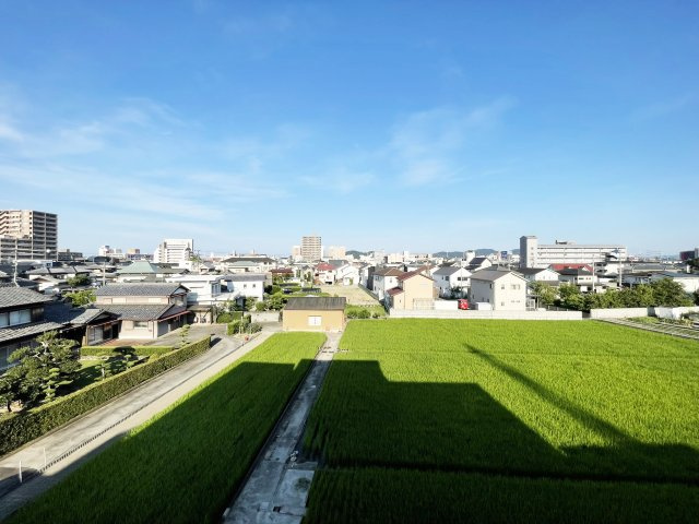 アンソレイエ弐番館の展望