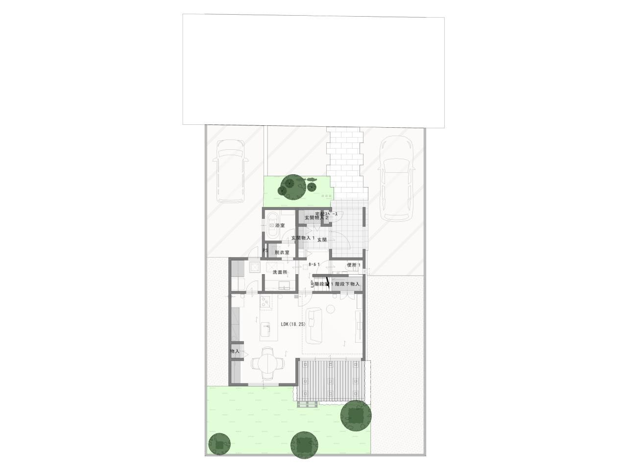 エムズガーデン福米東　 7号地分譲住宅の区画図|区画図になります。