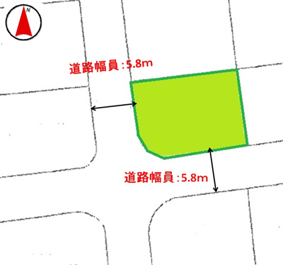 【区画図】 | 大田原市富士見1丁目　248万円　土地