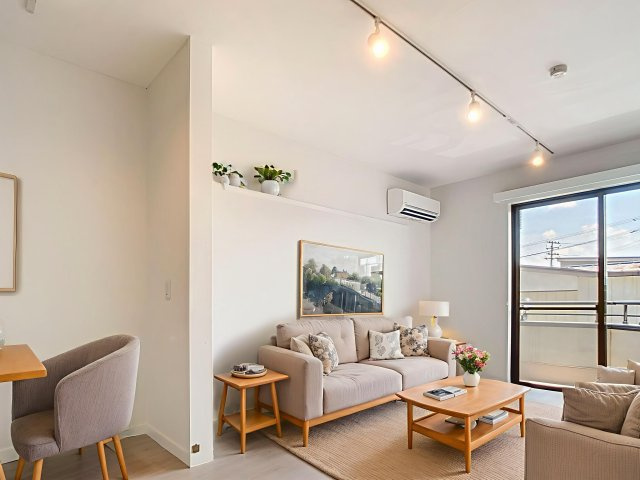 プラザ神町のエントランス