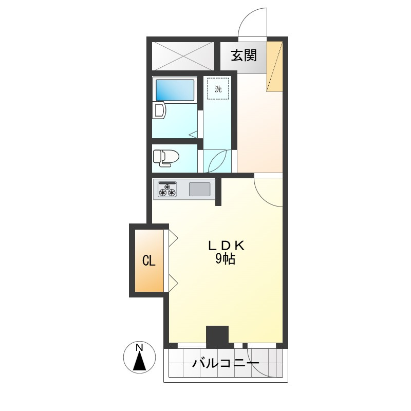 プラザ神町の外観