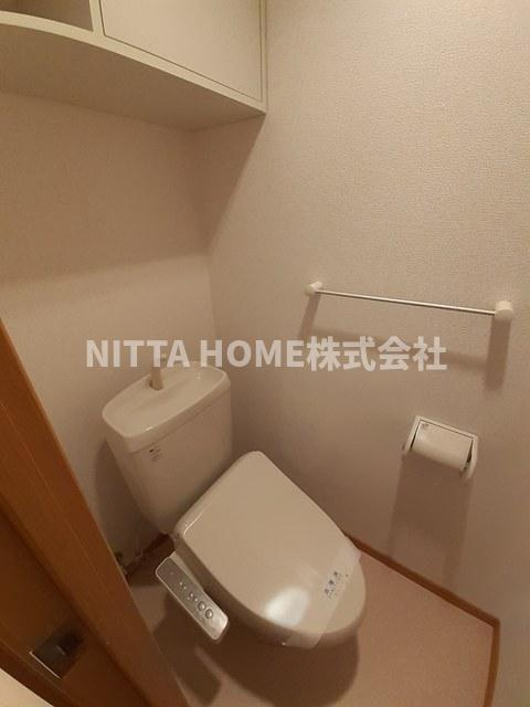 アルモニーハイツⅡのトイレ|暖房便座も搭載です◆