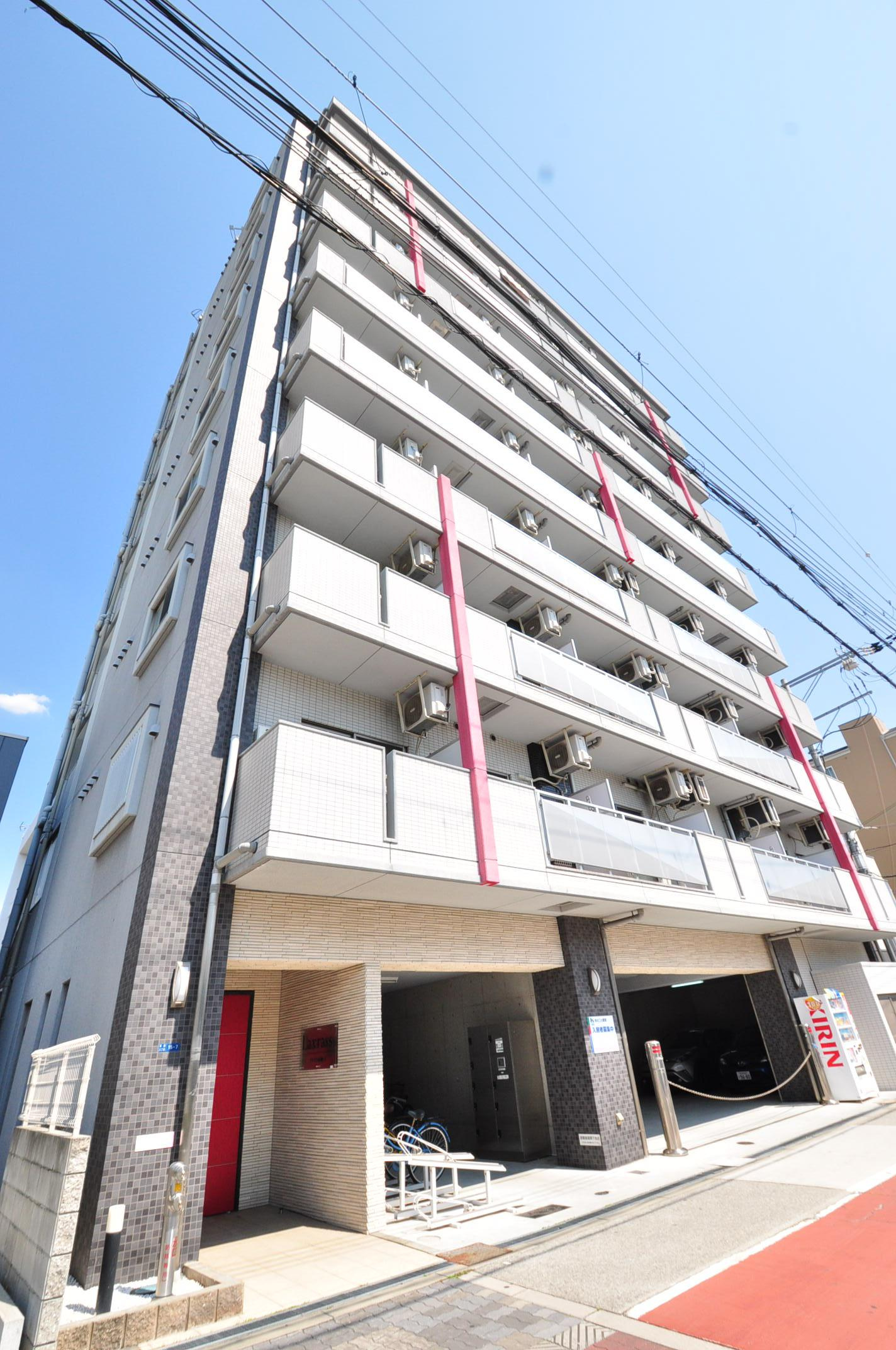 大阪市旭区高殿３丁目の賃貸マンションの外観
