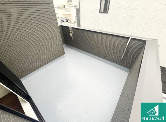 高砂市米田町塩市　第2期　新築一戸建てのバルコニー|日当たりのよいバルコニー！お部屋が開放的に！