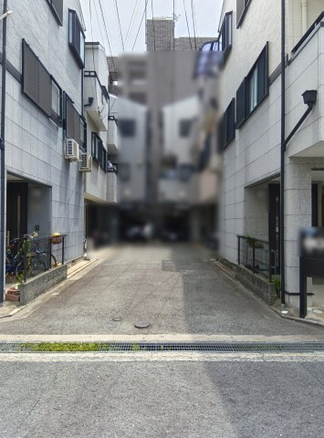 南武庫之荘１丁目　中古戸建の外観|通路幅約4.6ｍ