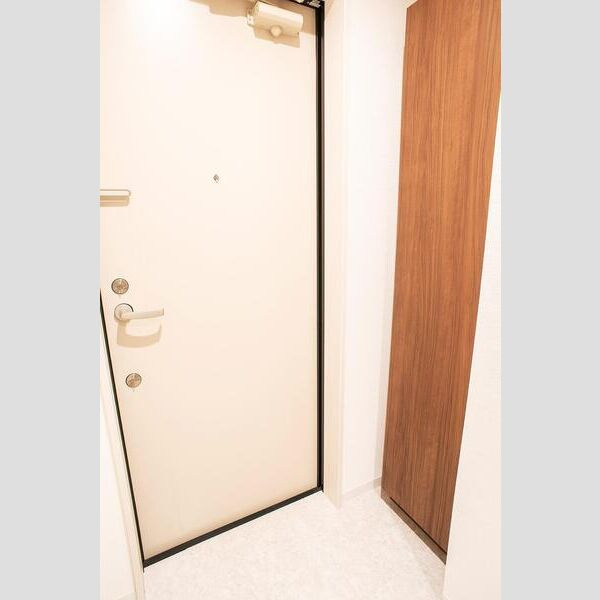 プルメリア東正雀の玄関