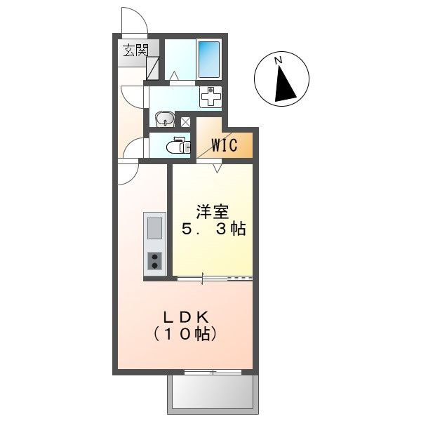 アスカAの間取り