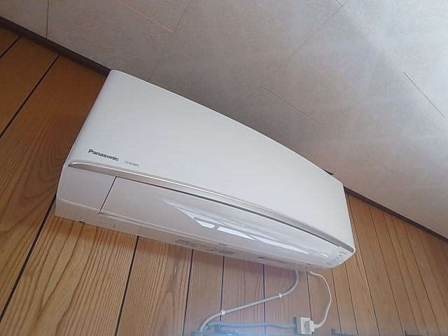 里山町貸家の設備|エアコン付き