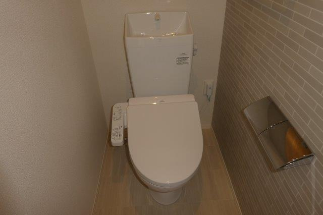 倉敷市日ノ出町２丁目のアパートのトイレ|ウォシュレット