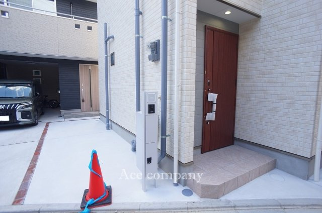 【外観】 | 東大阪市岩田町1丁目　【A号地】 | 宅配ボックス完備☆駐輪スペースあります！