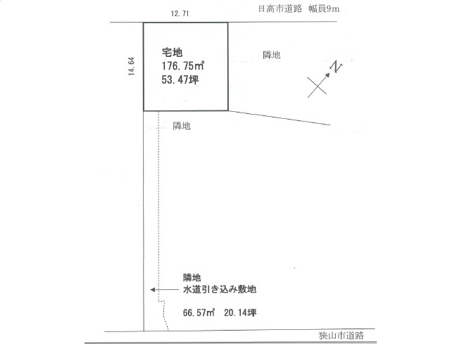狭山市柏原　全１区画の画像