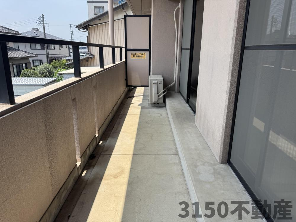 アコールヤマショウのバルコニー