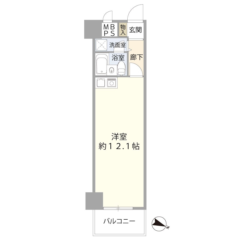 東急ドエルアルス音羽の間取り