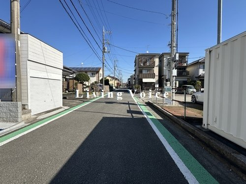 【前面道路含む現地写真】 | 【仲介手数料０円】相模原市南区当麻　新築一戸建て　全4棟 | 相模原市南区当麻　新築一戸建て　全4棟