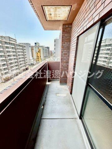 マイルド新大阪レジデンス3号館のバルコニー