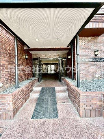 マイルド新大阪レジデンス3号館のエントランス