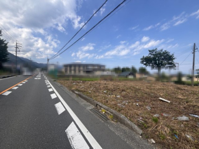 【前面道路含む現地写真】 | 大津市八屋戸696付近　売土地 | 2025年06月　撮影