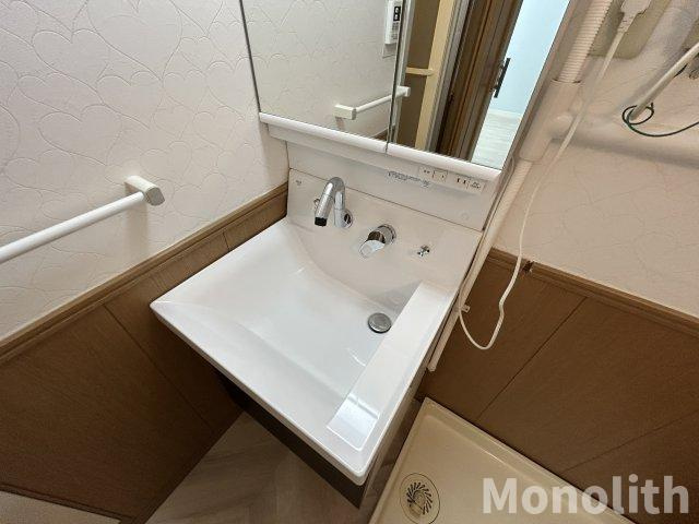 LCBコーポJ1号棟の洗面所