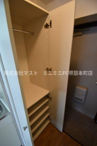 ドミール堺筋本町の収納
