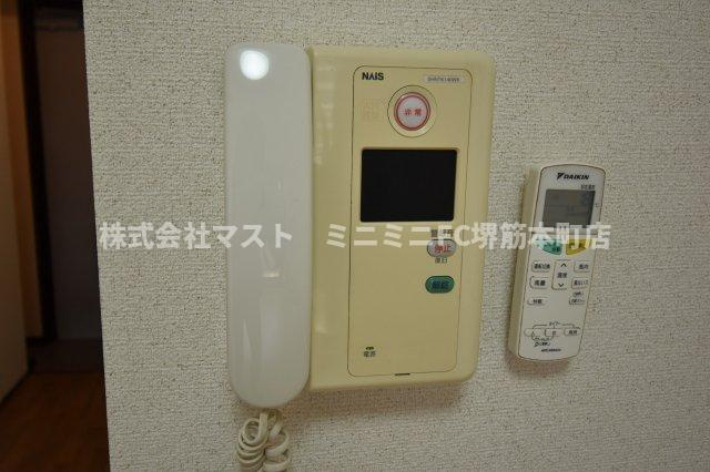 ドミール堺筋本町のセキュリティ