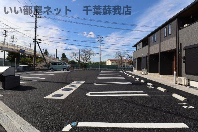 プレリュードの駐車場|駐車スペースもあります