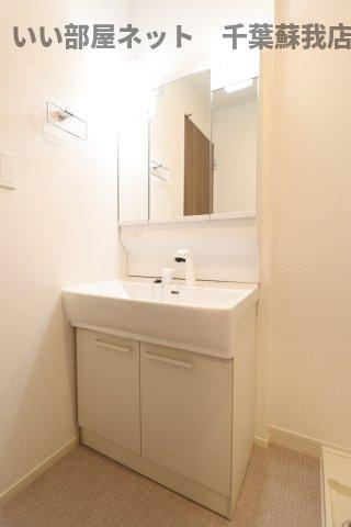 プレリュードの洗面所|朝の準備に活躍する、洗髪洗面化粧台！