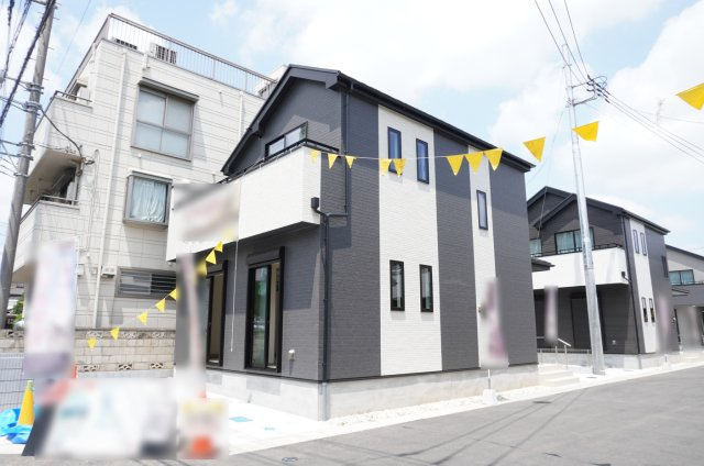 草加市八幡町 新築分譲住宅 全7棟 F号棟の外観