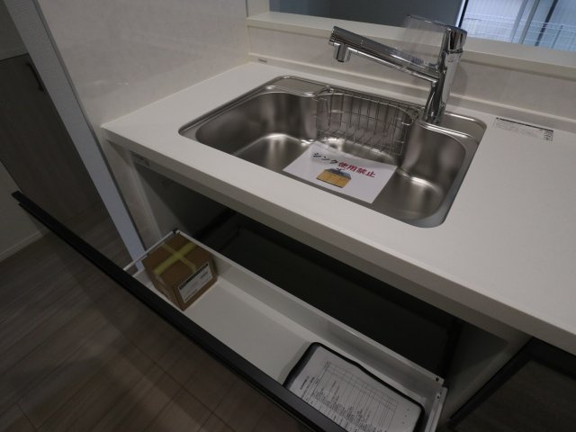 《仲介手数料無料》大宮区堀の内町２丁目154-1新築一戸建てリナージュのキッチン|撮影日 2025年7月17日 15:10 晴れ