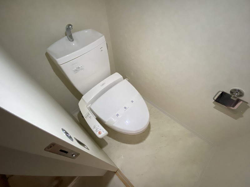 神戸市長田区神楽町５丁目の賃貸マンションのトイレ|ウォシュレット付