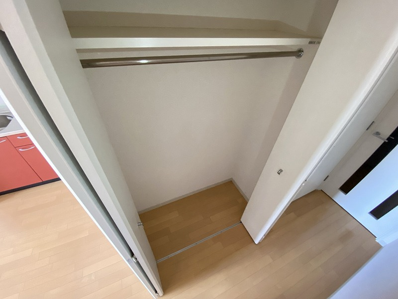 神戸市長田区神楽町５丁目の賃貸マンションの収納|クローゼット