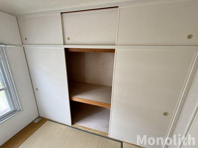 鶴山台34号棟の収納