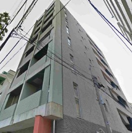 【外観】 | スパシエ荻窪 | 鉄筋コンクリート造のガッチリとした建物。