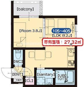 F SEAM 春日出北の間取り